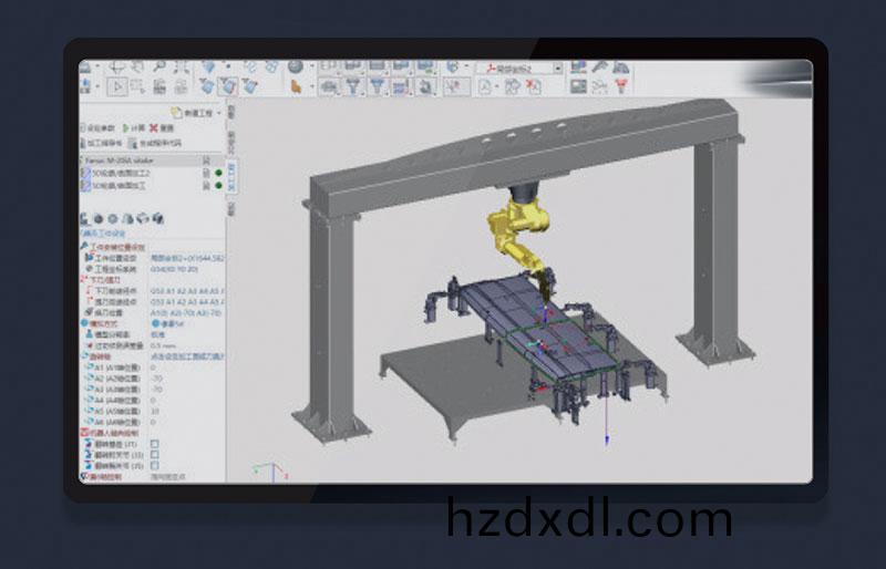 三(san)維機(ji)器(qi)人激(ji)光(guang)切割(ge)機(ji),三維(wei)激光(guang)切(qie)割(ge)機,3D激(ji)光(guang)切割(ge)機(ji),離(li)線(xian)編程輭件